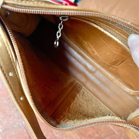 Coach small brown leather purse - Picture 4 of 7